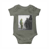 Frog Resist Baby Onesie Free Portland Oregon Freedom Fighters TS02