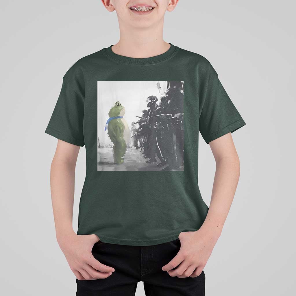 Frog Resist T Shirt For Kid Free Portland Oregon Freedom Fighters TS02