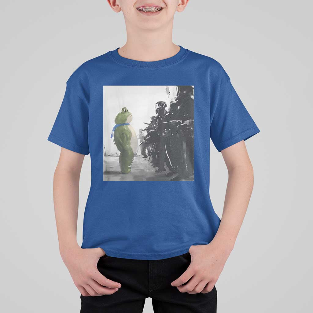 Frog Resist T Shirt For Kid Free Portland Oregon Freedom Fighters TS02