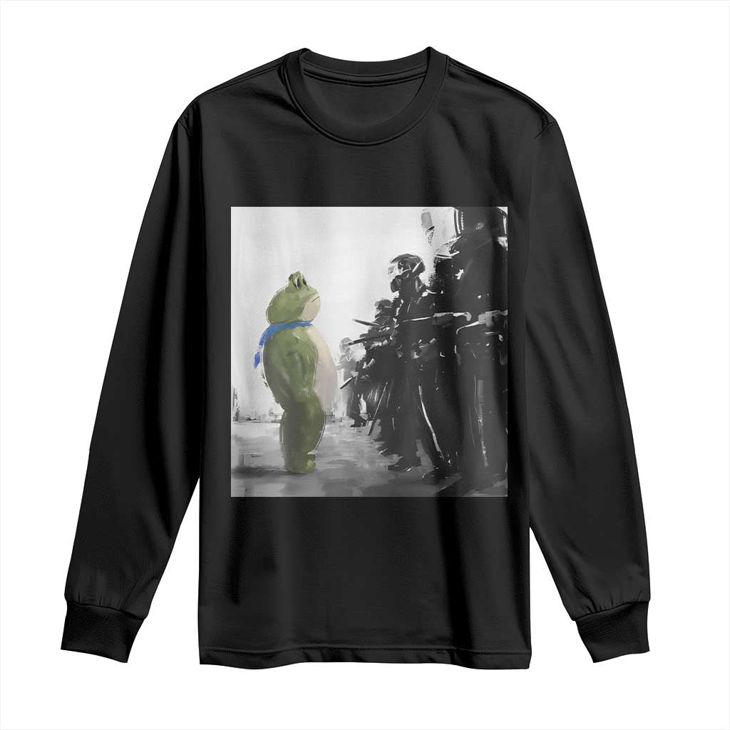 Frog Resist Long Sleeve Shirt Free Portland Oregon Freedom Fighters TS02