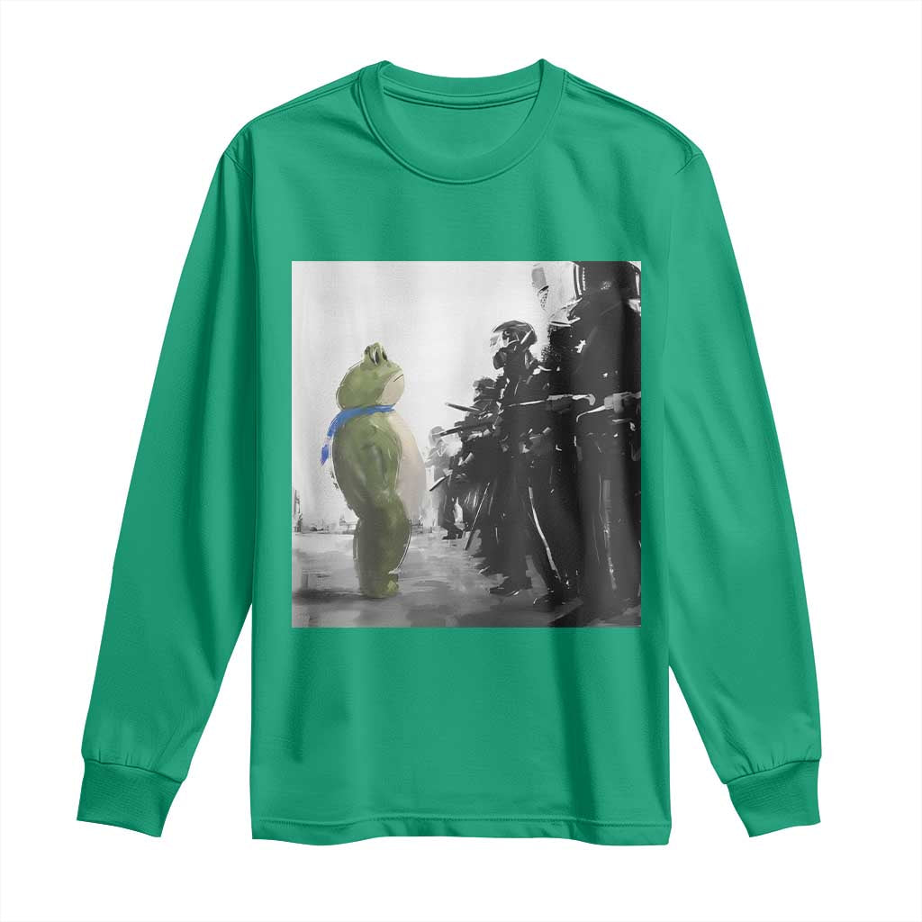 Frog Resist Long Sleeve Shirt Free Portland Oregon Freedom Fighters TS02