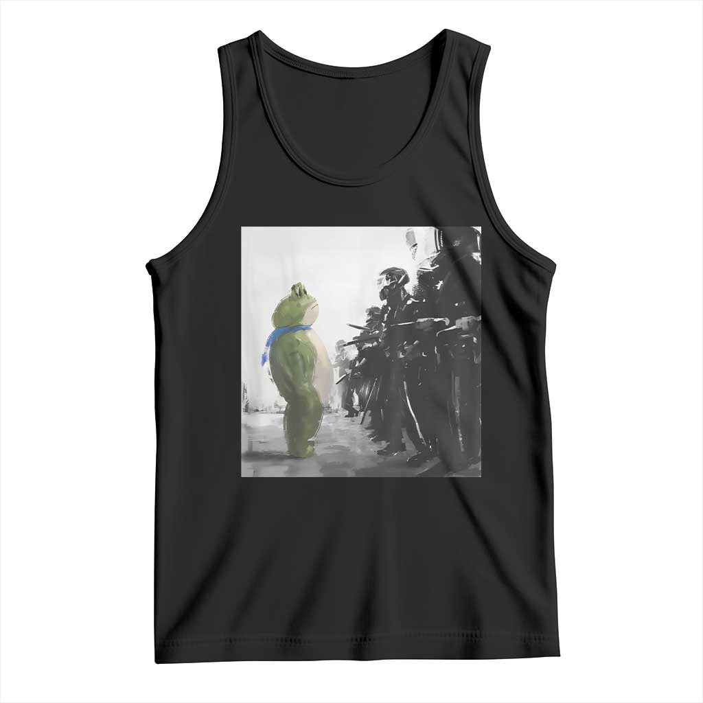 Frog Resist Tank Top Free Portland Oregon Freedom Fighters - Wonder Print Shop