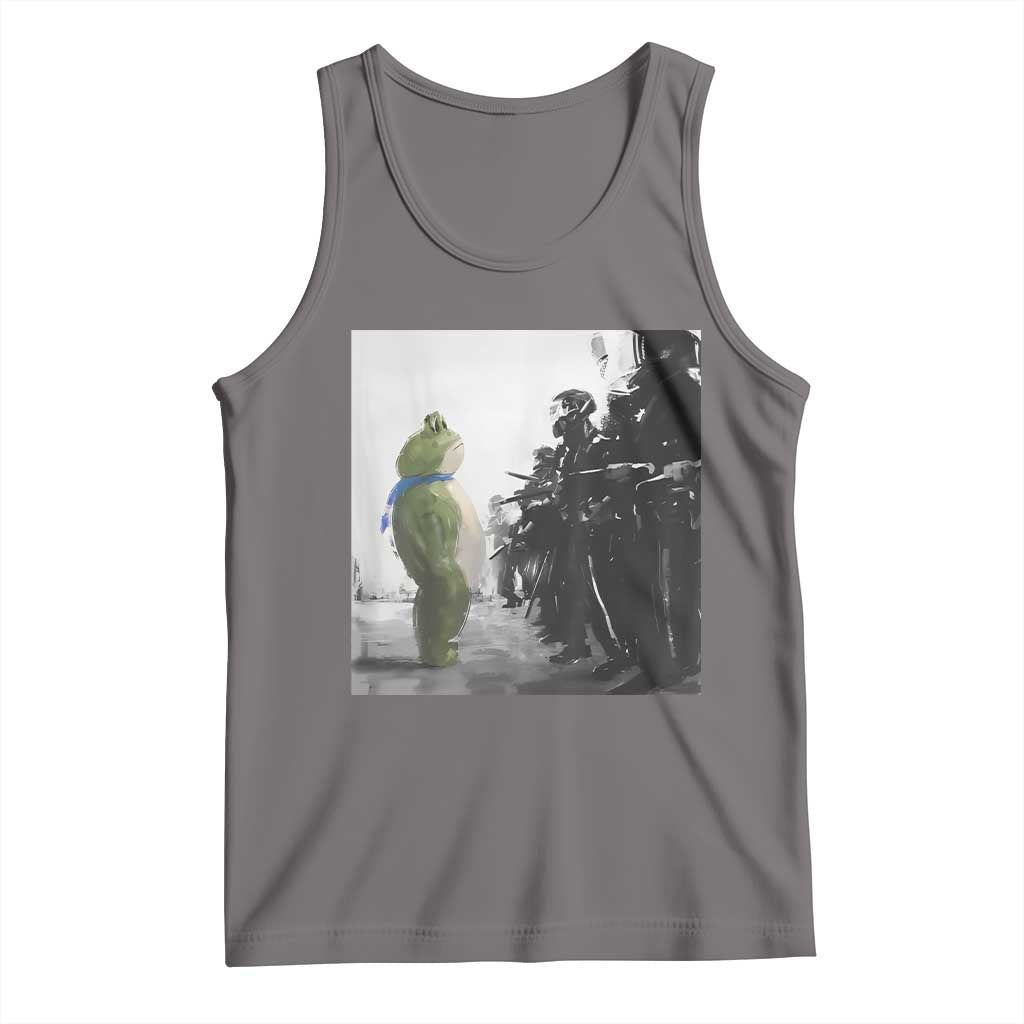 Frog Resist Tank Top Free Portland Oregon Freedom Fighters - Wonder Print Shop