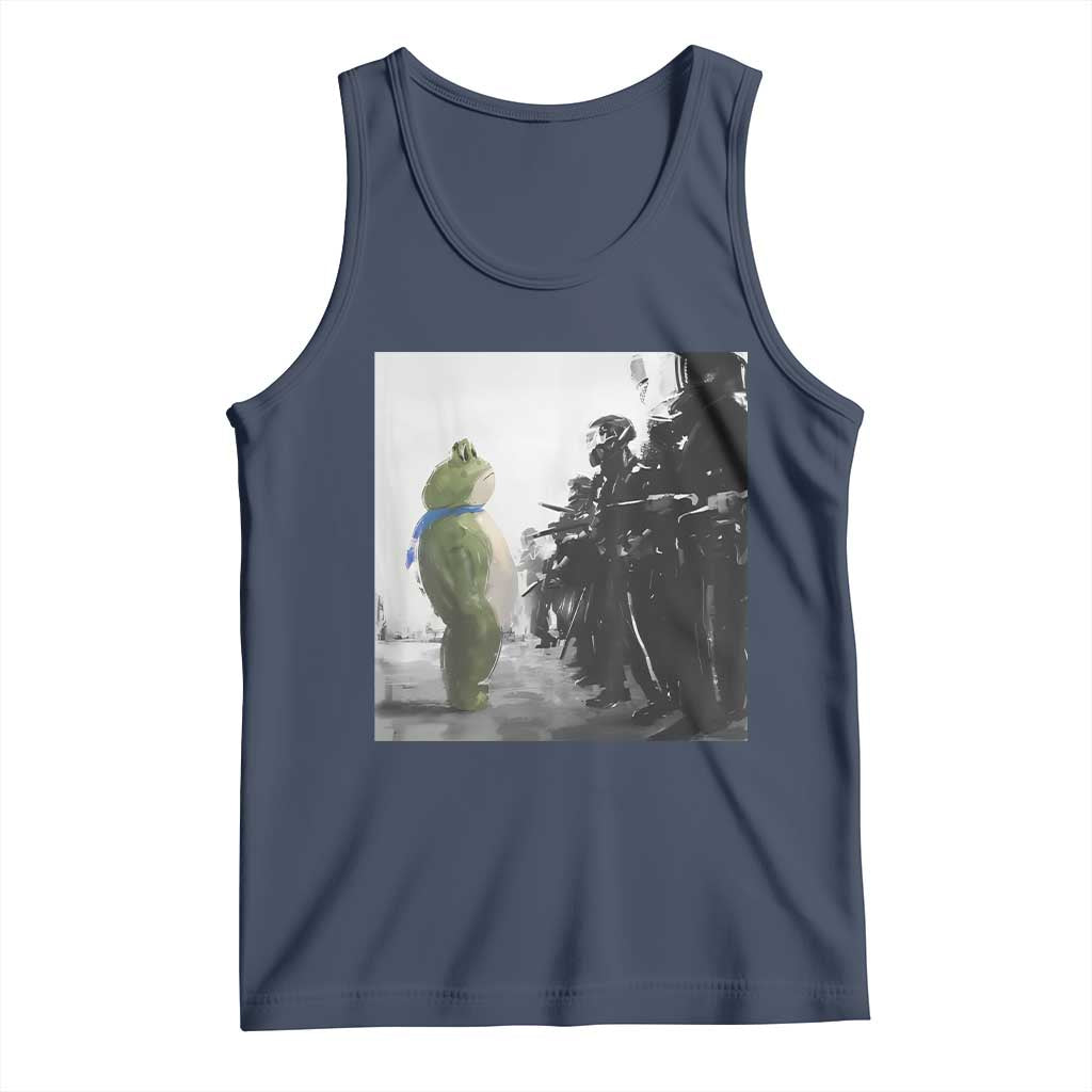 Frog Resist Tank Top Free Portland Oregon Freedom Fighters - Wonder Print Shop