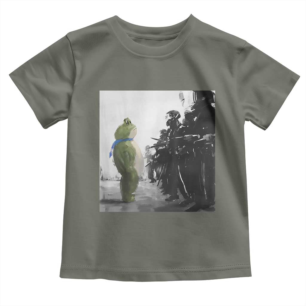 Frog Resist Toddler T Shirt Free Portland Oregon Freedom Fighters TS02