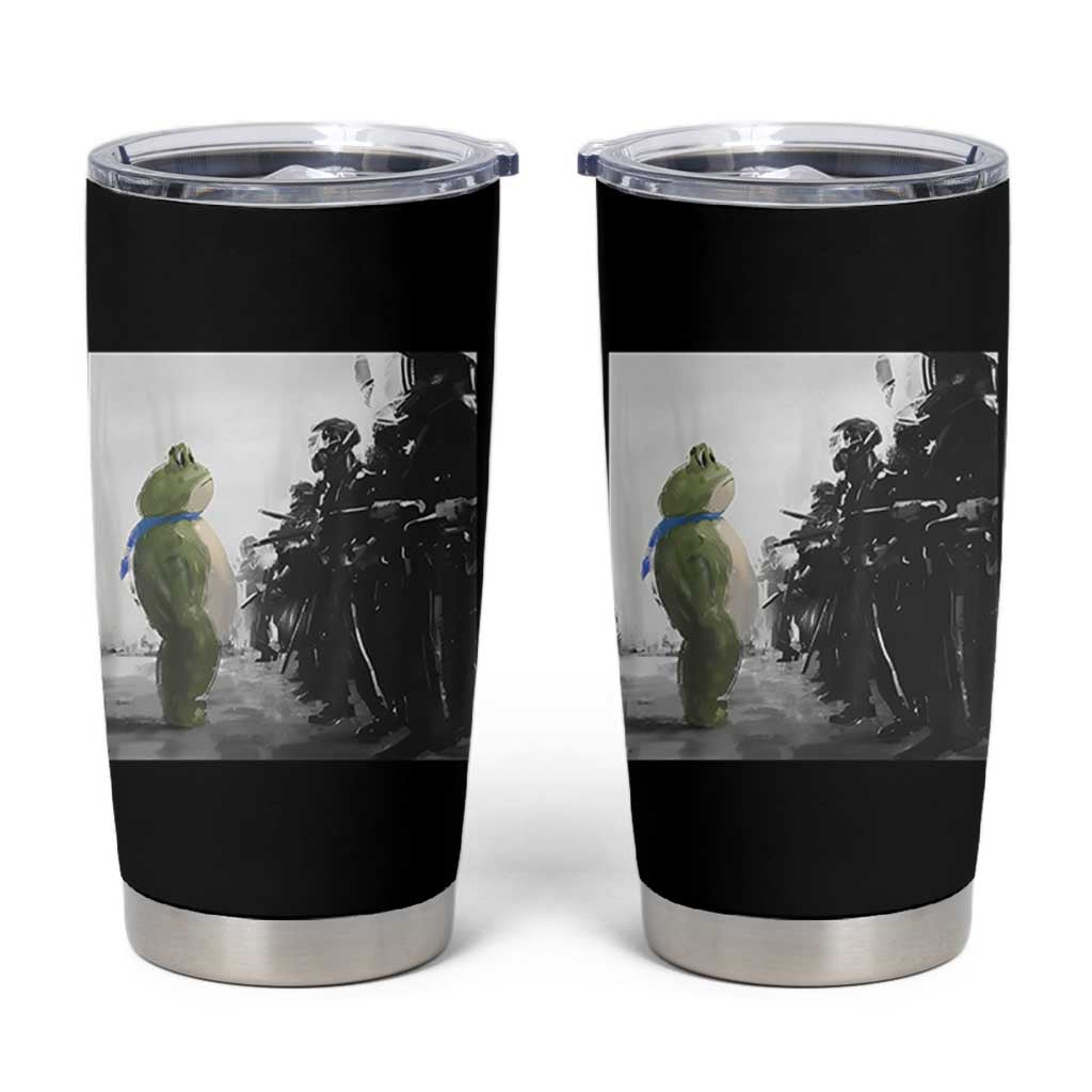 Frog Resist Tumbler Cup Free Portland Oregon Freedom Fighters - Wonder Print Shop