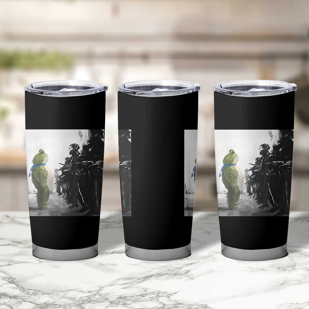 Frog Resist Tumbler Cup Free Portland Oregon Freedom Fighters - Wonder Print Shop