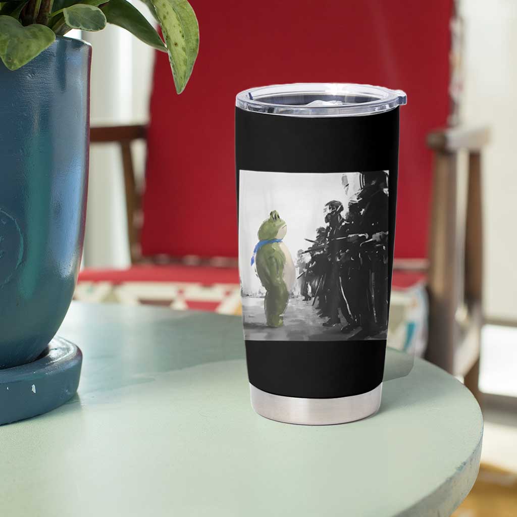 Frog Resist Tumbler Cup Free Portland Oregon Freedom Fighters - Wonder Print Shop