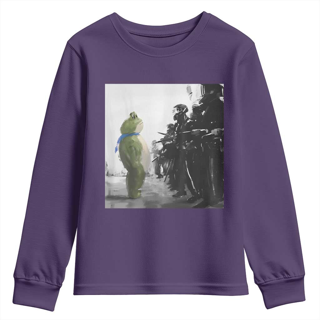 Frog Resist Youth Sweatshirt Free Portland Oregon Freedom Fighters TS02