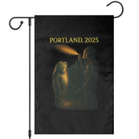 Resist Frog Political Poste Garden Flag Free Portland Vintage Protest Graphic - Wonder Print Shop