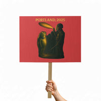 Resist Frog Political Poste Protest Sign Free Portland Vintage Protest Graphic - Wonder Print Shop