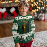 Resist Frog Political Poste Ugly Christmas Sweater Free Portland Vintage Protest Graphic - Wonder Print Shop