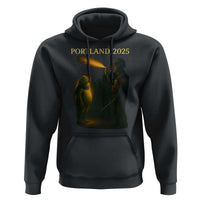 Resist Frog Political Poste Hoodie Free Portland Vintage Protest Graphic - Wonder Print Shop