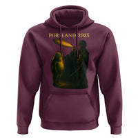 Resist Frog Political Poste Hoodie Free Portland Vintage Protest Graphic - Wonder Print Shop