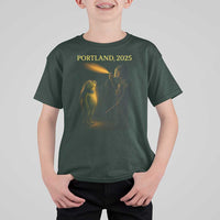 Resist Frog Political Poste T Shirt For Kid Free Portland Vintage Protest Graphic - Wonder Print Shop