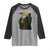 Resist Frog Political Poste Raglan Shirt Free Portland Vintage Protest Graphic - Wonder Print Shop