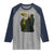 Resist Frog Political Poste Raglan Shirt Free Portland Vintage Protest Graphic - Wonder Print Shop