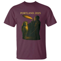Resist Frog Political Poste T Shirt Free Portland Vintage Protest Graphic - Wonder Print Shop