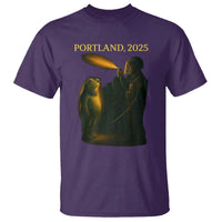 Resist Frog Political Poste T Shirt Free Portland Vintage Protest Graphic - Wonder Print Shop