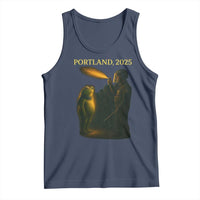 Resist Frog Political Poste Tank Top Free Portland Vintage Protest Graphic - Wonder Print Shop