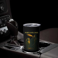 Resist Frog Political Poste Tumbler Cup Free Portland Vintage Protest Graphic - Wonder Print Shop