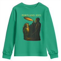 Resist Frog Political Poste Youth Sweatshirt Free Portland Vintage Protest Graphic - Wonder Print Shop