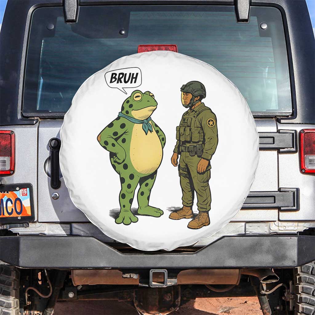 Funny Frog Bruh Resist Meme Spare Tire Cover Free Portland Oregon Political Satire - Wonder Print Shop