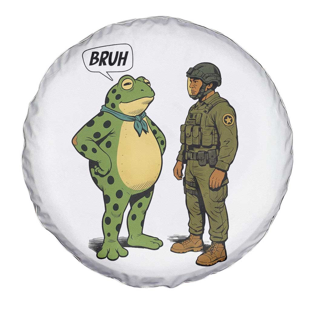 Funny Frog Bruh Resist Meme Spare Tire Cover Free Portland Oregon Political Satire - Wonder Print Shop