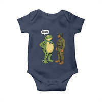 Funny Frog Bruh Resist Meme Baby Onesie Free Portland Oregon Political Satire - Wonder Print Shop