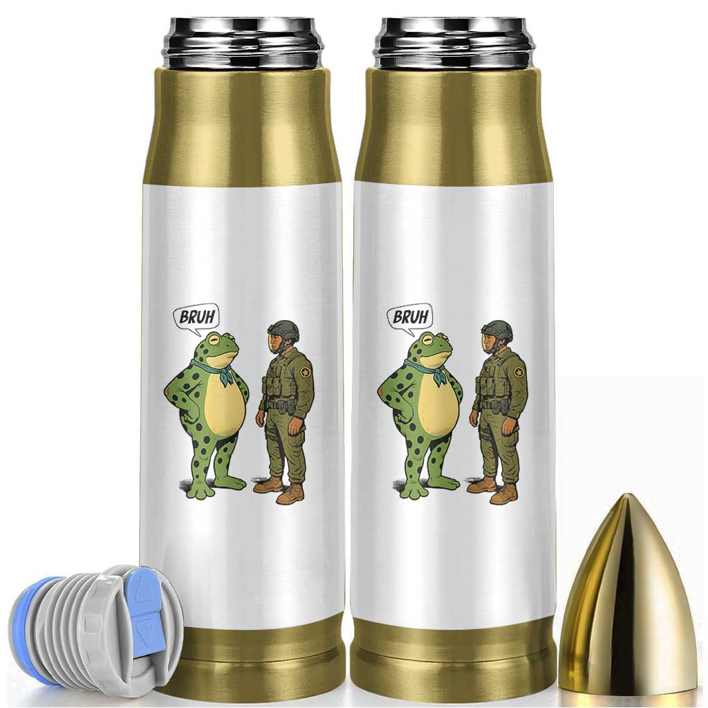 Funny Frog Bruh Resist Meme Bullet Tumbler Free Portland Oregon Political Satire - Wonder Print Shop