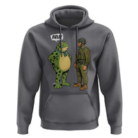 Funny Frog Bruh Resist Meme Hoodie Free Portland Oregon Political Satire - Wonder Print Shop