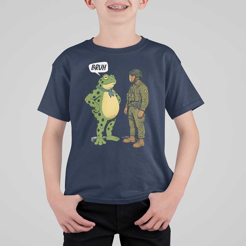 Funny Frog Bruh Resist Meme T Shirt For Kid Free Portland Oregon Political Satire - Wonder Print Shop