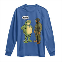 Funny Frog Bruh Resist Meme Long Sleeve Shirt Free Portland Oregon Political Satire - Wonder Print Shop