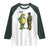 Funny Frog Bruh Resist Meme Raglan Shirt Free Portland Oregon Political Satire - Wonder Print Shop