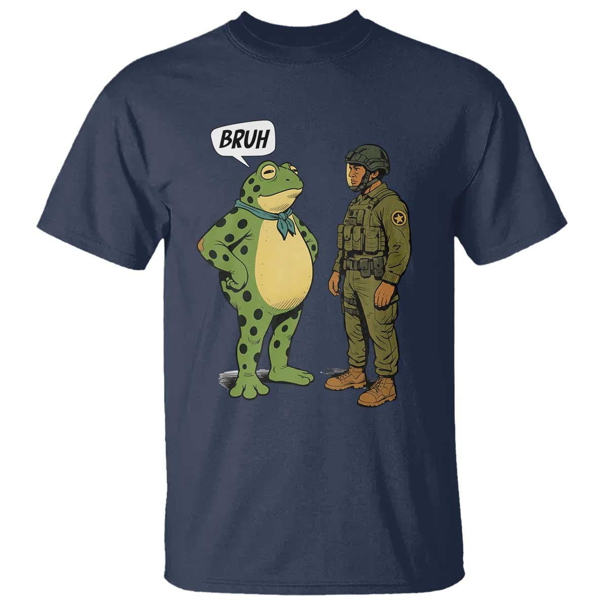 Funny Frog Bruh Resist Meme T Shirt Free Portland Oregon Political Satire - Wonder Print Shop