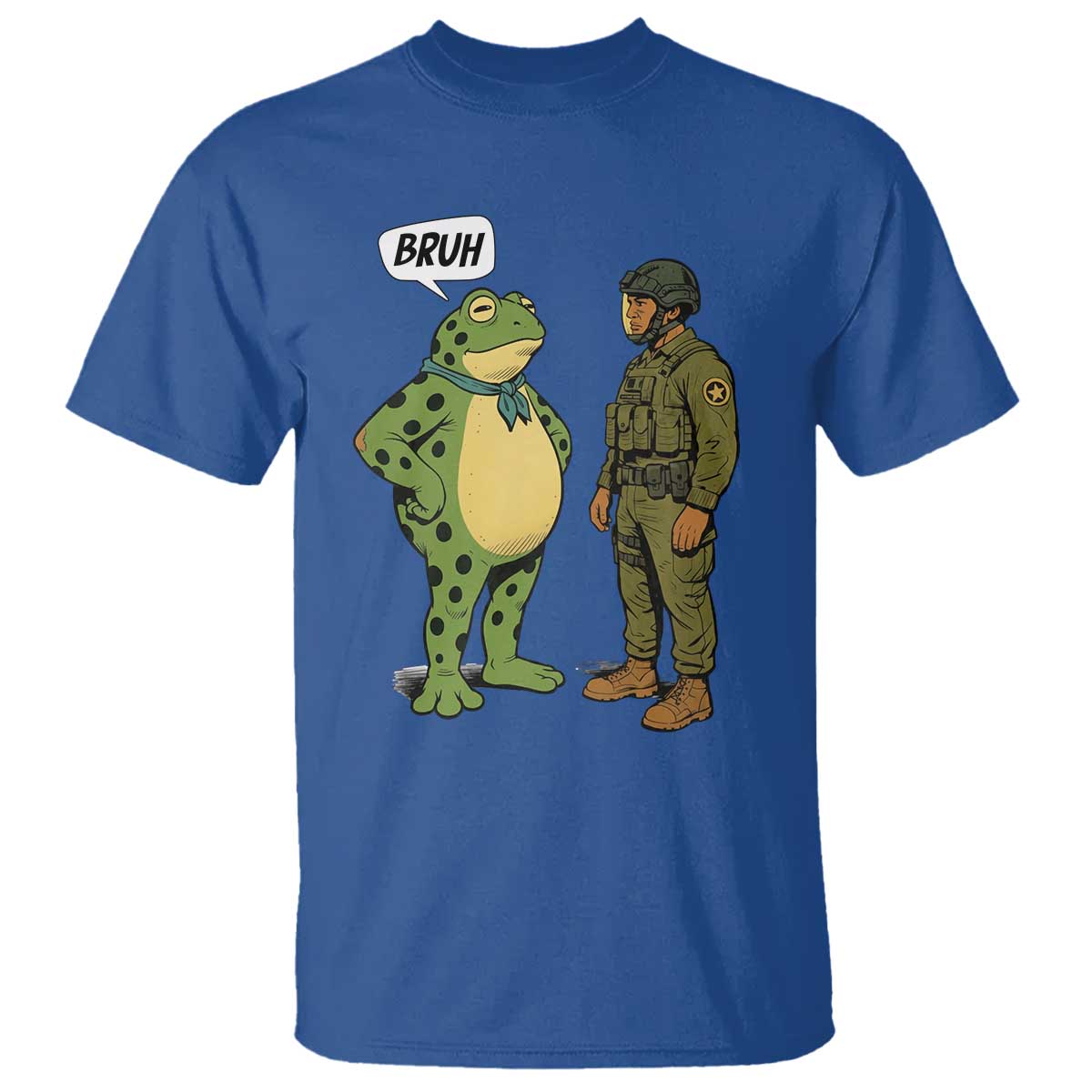 Funny Frog Bruh Resist Meme T Shirt Free Portland Oregon Political Satire - Wonder Print Shop