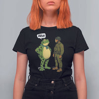 Funny Frog Bruh Resist Meme T Shirt For Women Free Portland Oregon Political Satire - Wonder Print Shop