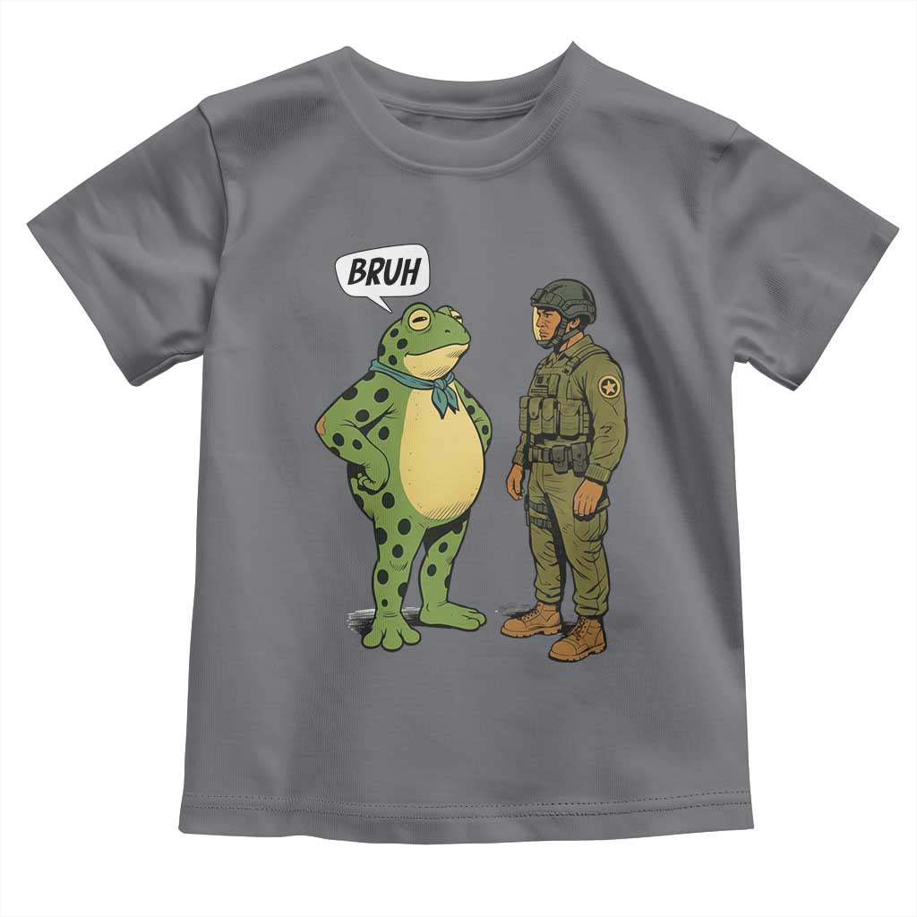 Funny Frog Bruh Resist Meme Toddler T Shirt Free Portland Oregon Political Satire - Wonder Print Shop