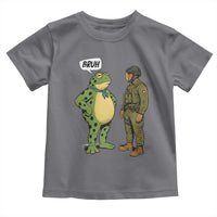 Funny Frog Bruh Resist Meme Toddler T Shirt Free Portland Oregon Political Satire - Wonder Print Shop