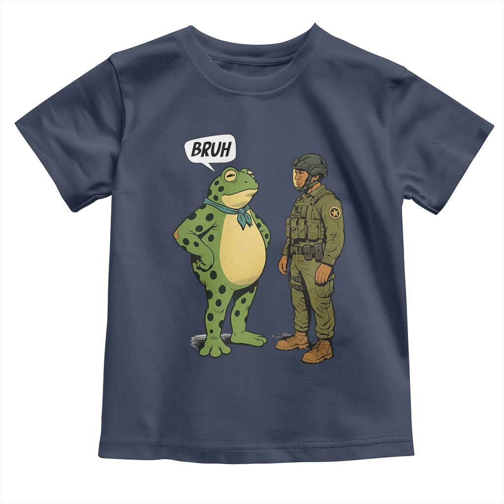 Funny Frog Bruh Resist Meme Toddler T Shirt Free Portland Oregon Political Satire - Wonder Print Shop