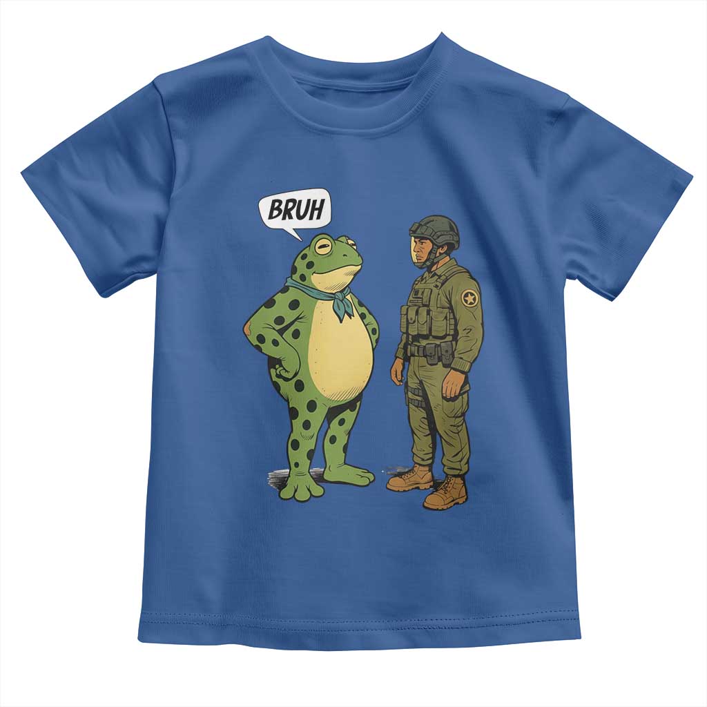 Funny Frog Bruh Resist Meme Toddler T Shirt Free Portland Oregon Political Satire - Wonder Print Shop