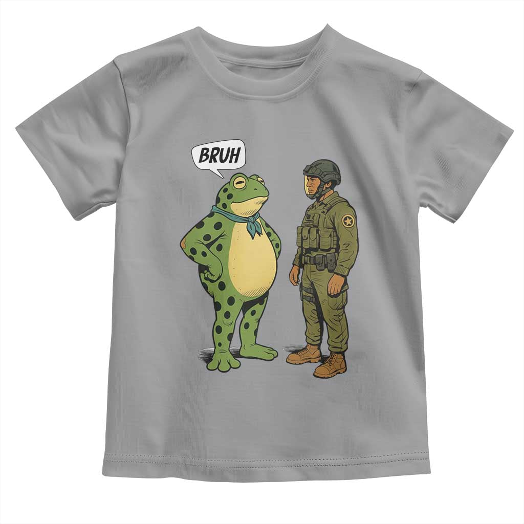 Funny Frog Bruh Resist Meme Toddler T Shirt Free Portland Oregon Political Satire - Wonder Print Shop