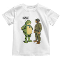 Funny Frog Bruh Resist Meme Toddler T Shirt Free Portland Oregon Political Satire - Wonder Print Shop