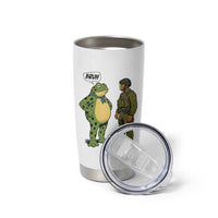 Funny Frog Bruh Resist Meme Tumbler Cup Free Portland Oregon Political Satire - Wonder Print Shop