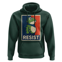 Portland 2025 Protest Hoodie Frog Resist Against Pepper Spray - Wonder Print Shop