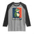 Portland 2025 Protest Raglan Shirt Frog Resist Against Pepper Spray - Wonder Print Shop