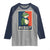 Portland 2025 Protest Raglan Shirt Frog Resist Against Pepper Spray - Wonder Print Shop