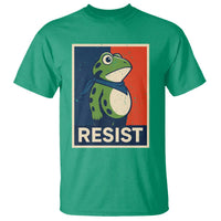 Portland 2025 Protest T Shirt Frog Resist Against Pepper Spray - Wonder Print Shop