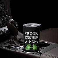 Frogs Together Strong Tumbler Cup Free Portland Oregon Unity Meme - Wonder Print Shop