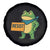 Retro Frog Resist Spare Tire Cover Free Portland Oregon Funny Cartoon Graphic - Wonder Print Shop